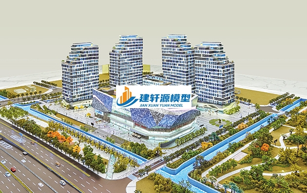 临江智慧城模型